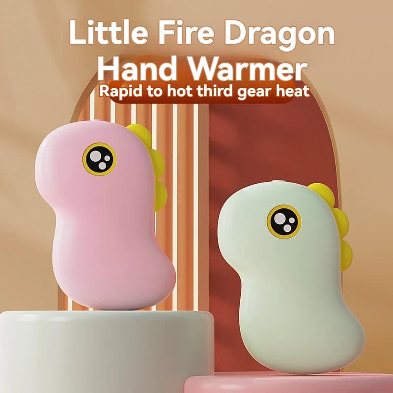 2024 New Hand Warmer USB Rechargeable Winter Mini Hand Warmer Electric Heater Pocket Warmer high-capacity Winter Halloween Gift